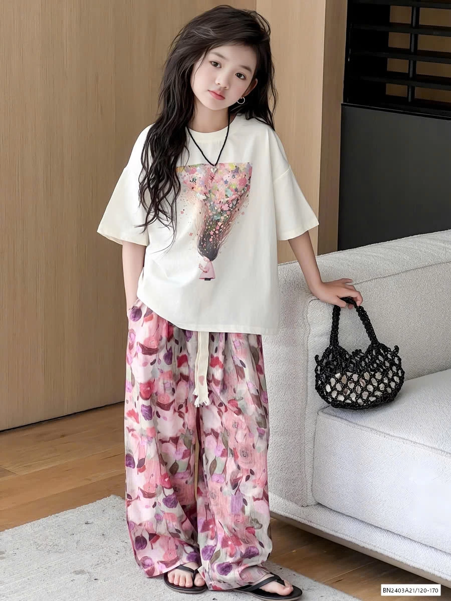 SÉT ÁO MIX QUẦN SUÔNG HOA SZ ĐẠI