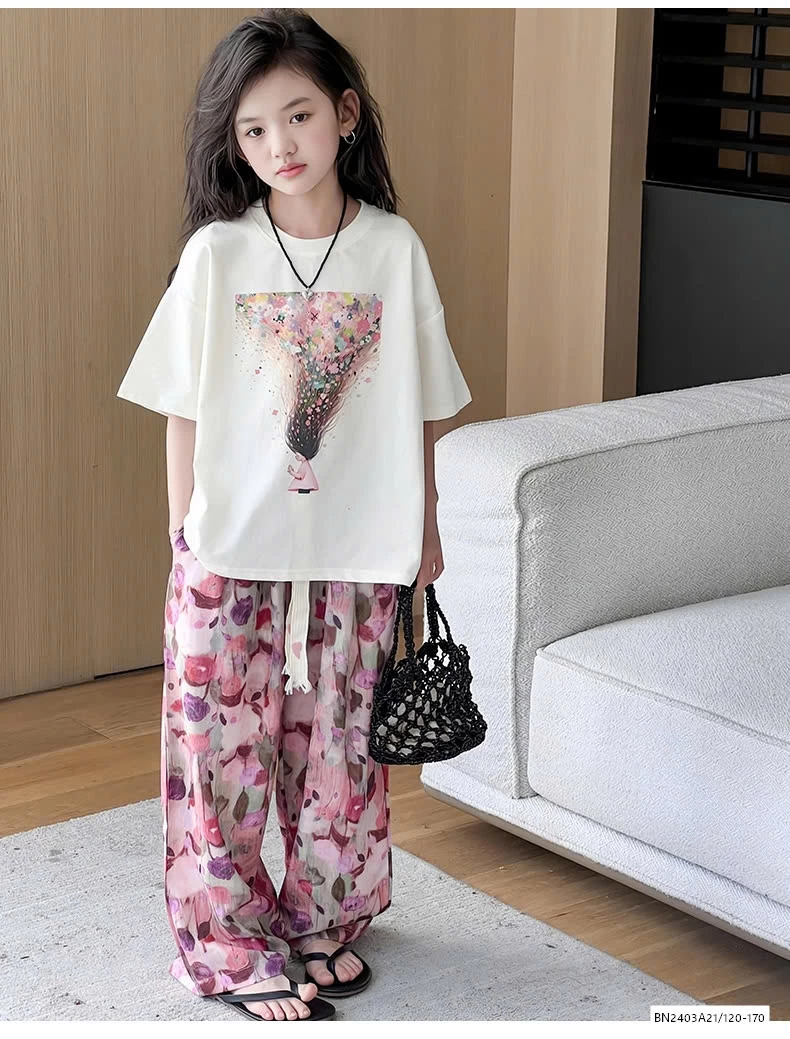 SÉT ÁO MIX QUẦN SUÔNG HOA SZ ĐẠI