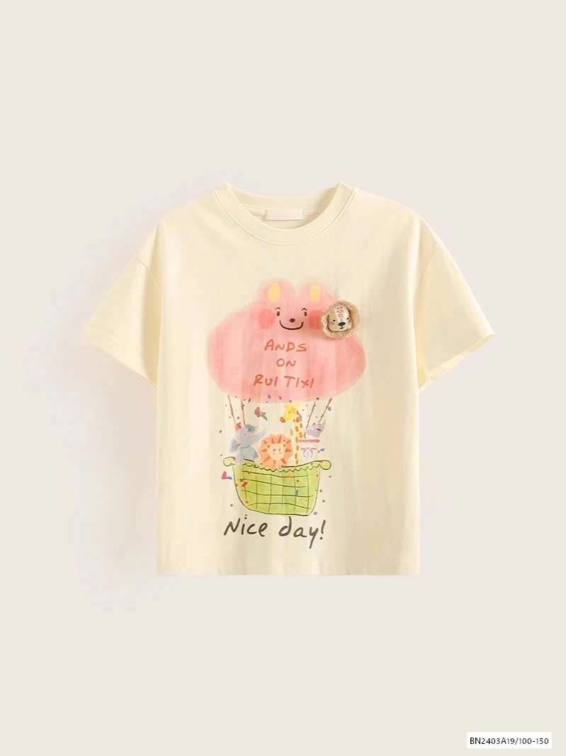 ÁO THUN OVERSIZE DỄ THƯƠNG BG