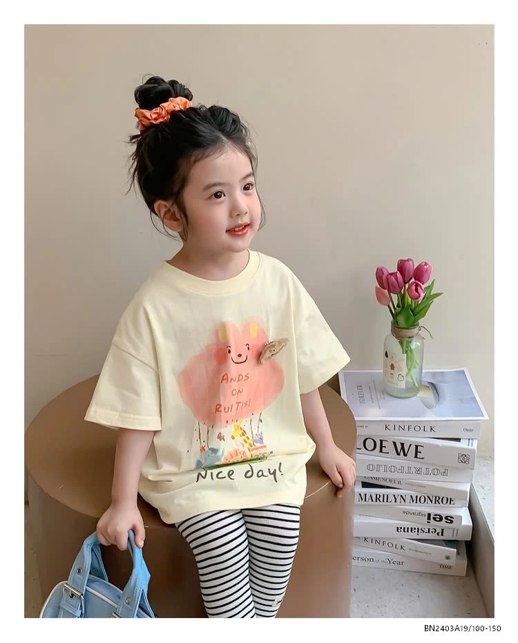 ÁO THUN OVERSIZE DỄ THƯƠNG BG