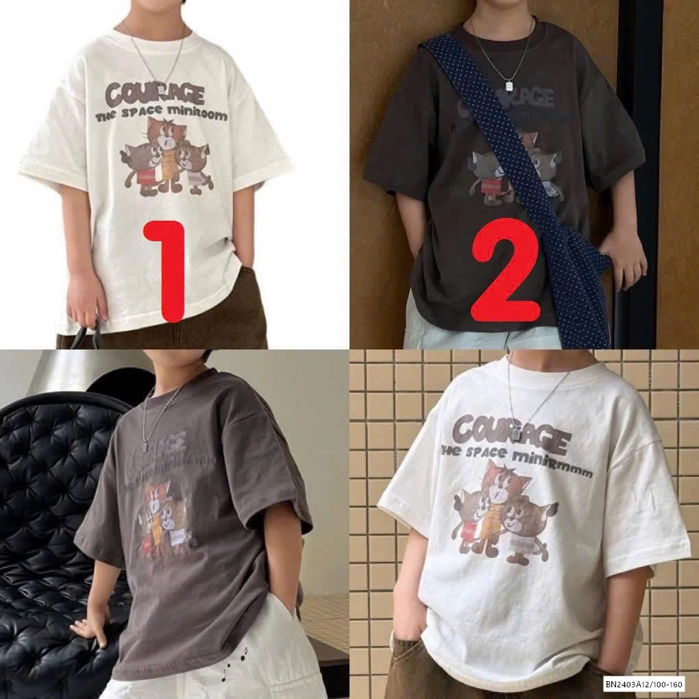 ÁO THUN IN HÌNH KUTE SNIDOLS