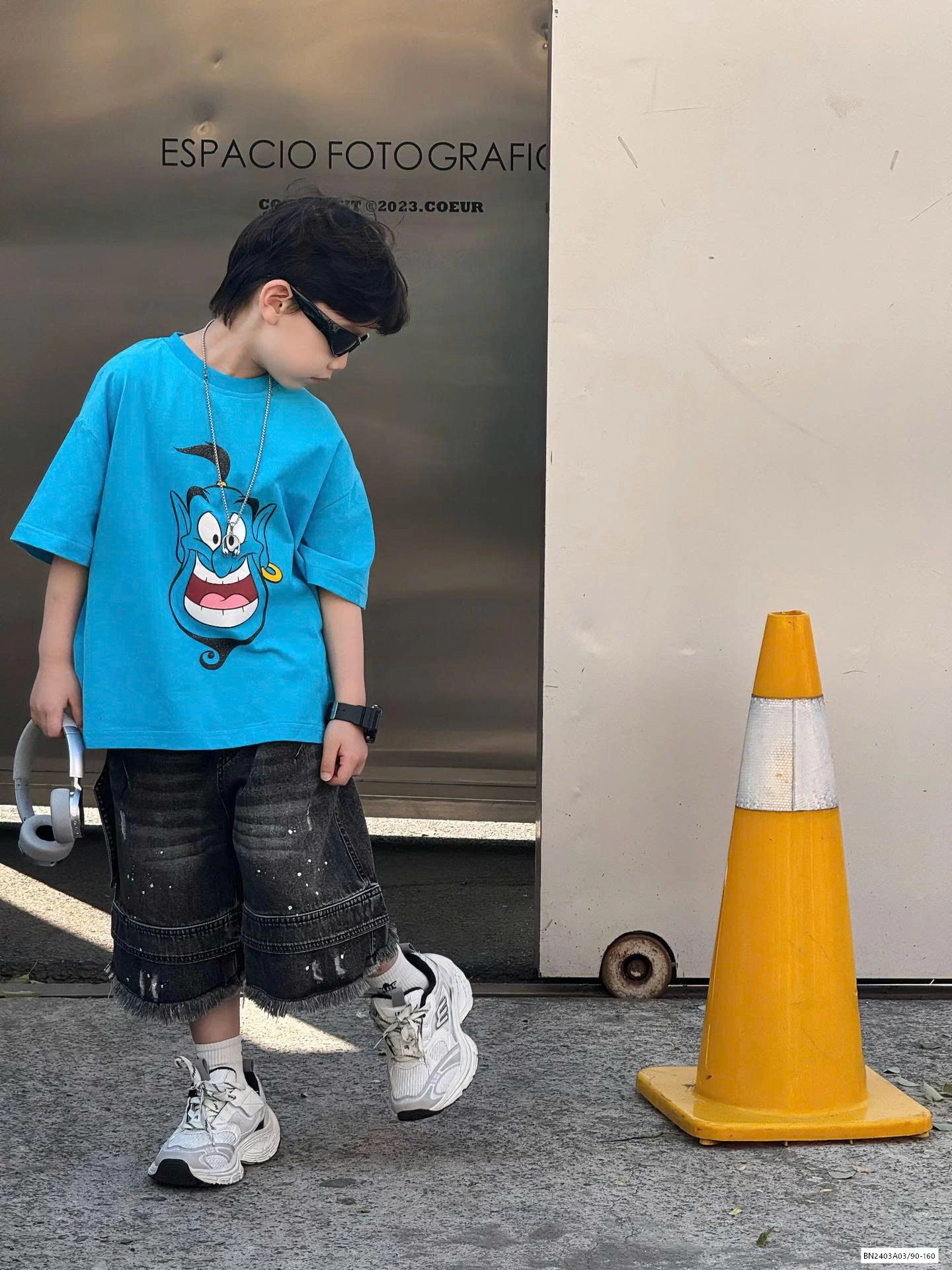 ÁO XANH ALADIN MIX SHORT VẢY SƠN