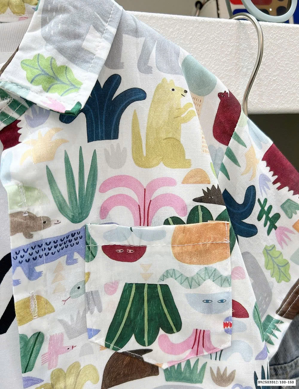 ÁO SƠ MI HỌA TIẾT ĐI BIỂN KACADY