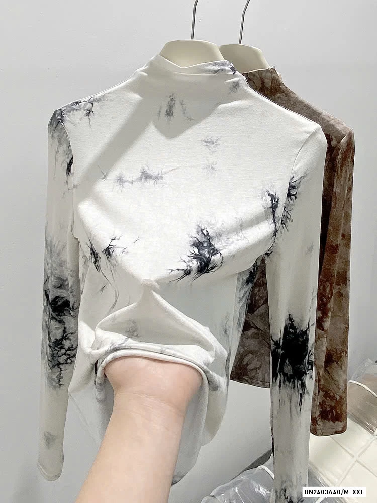 ÁO THUN LOANG CAO CỔ