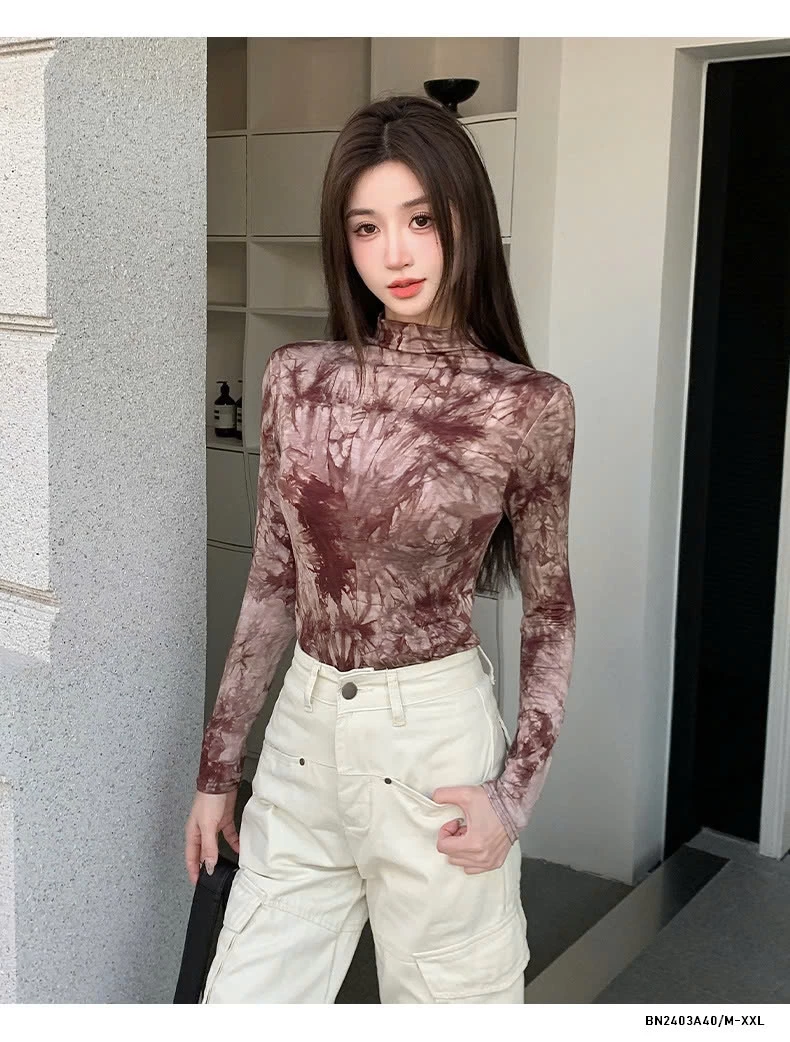 ÁO THUN LOANG CAO CỔ