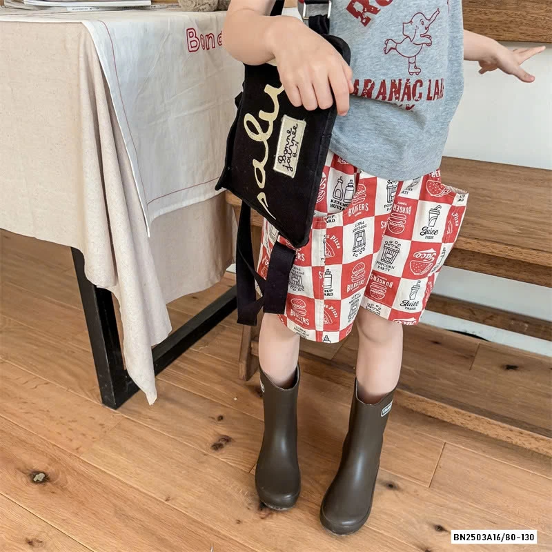 SHORT THÔ FAST FOOD ADBABY