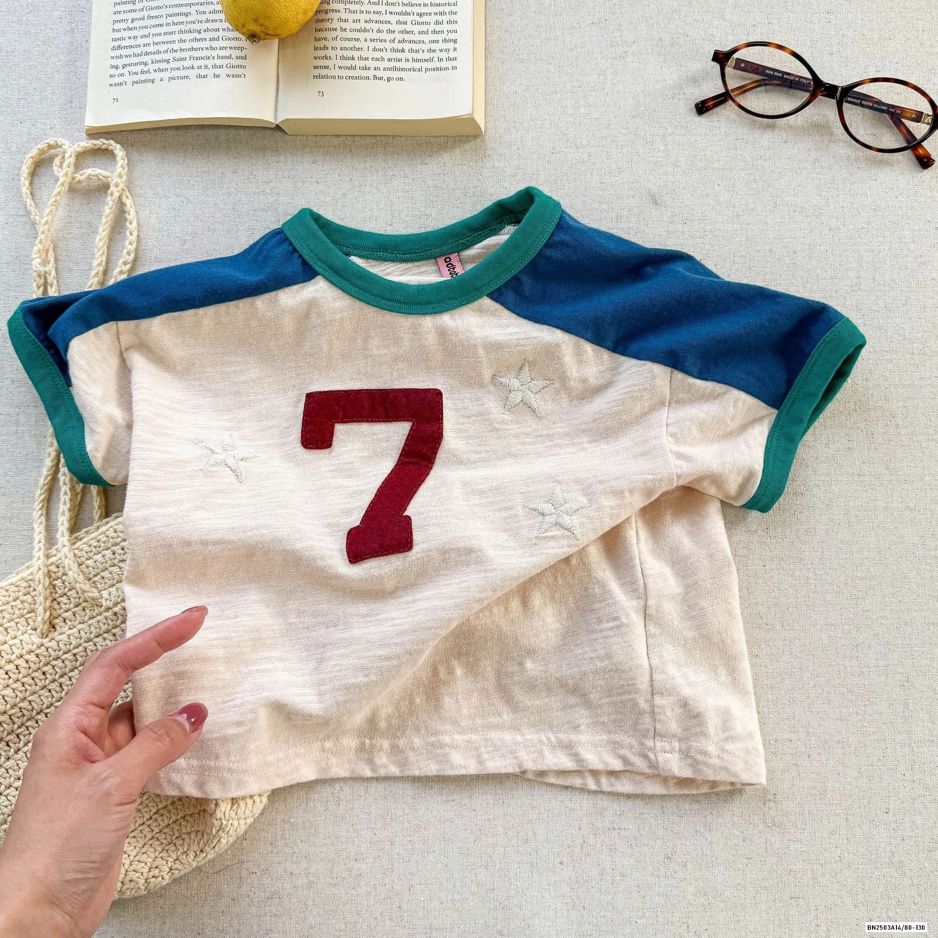 ÁO THUN XƯỚC SỐ 7 ADBABY