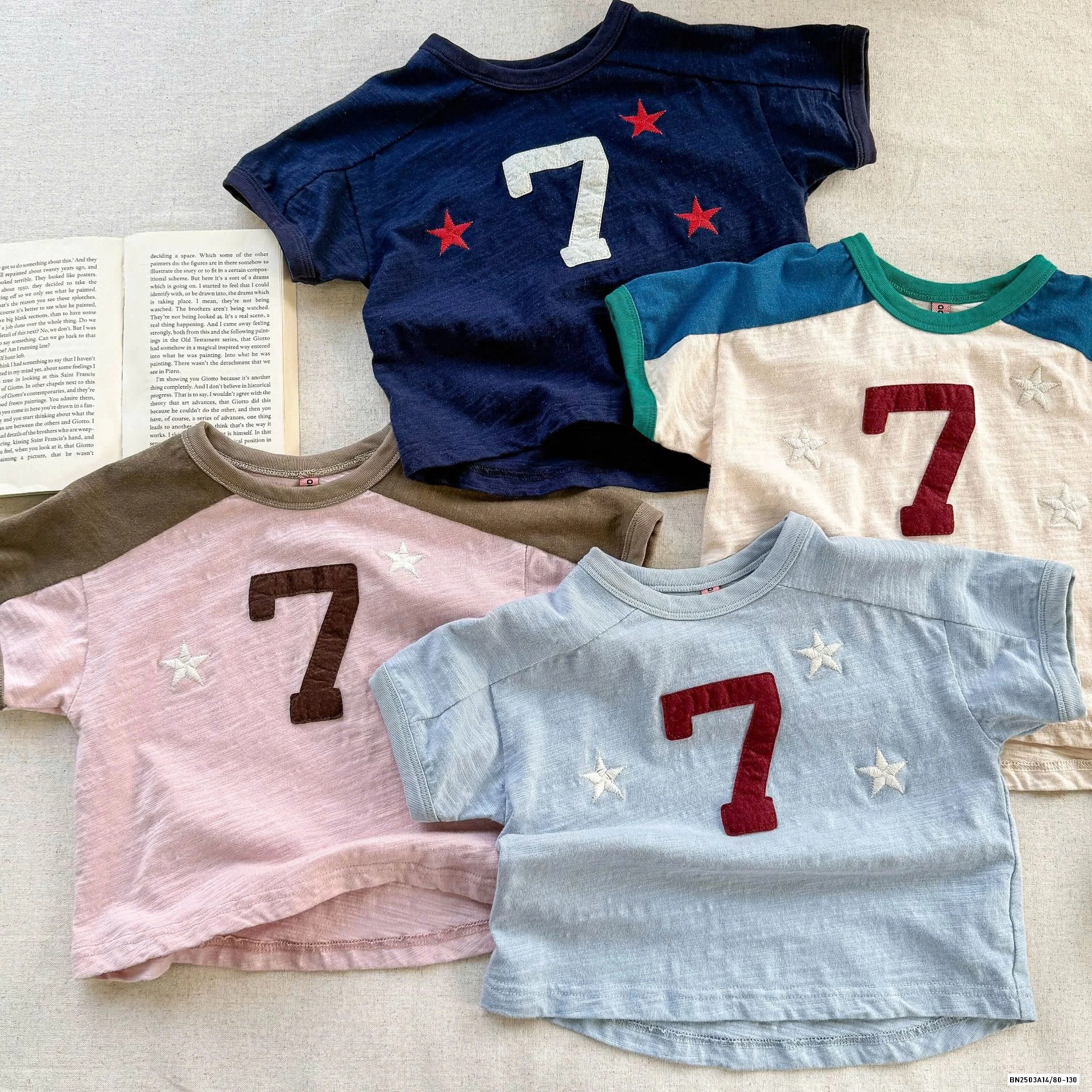 ÁO THUN XƯỚC SỐ 7 ADBABY