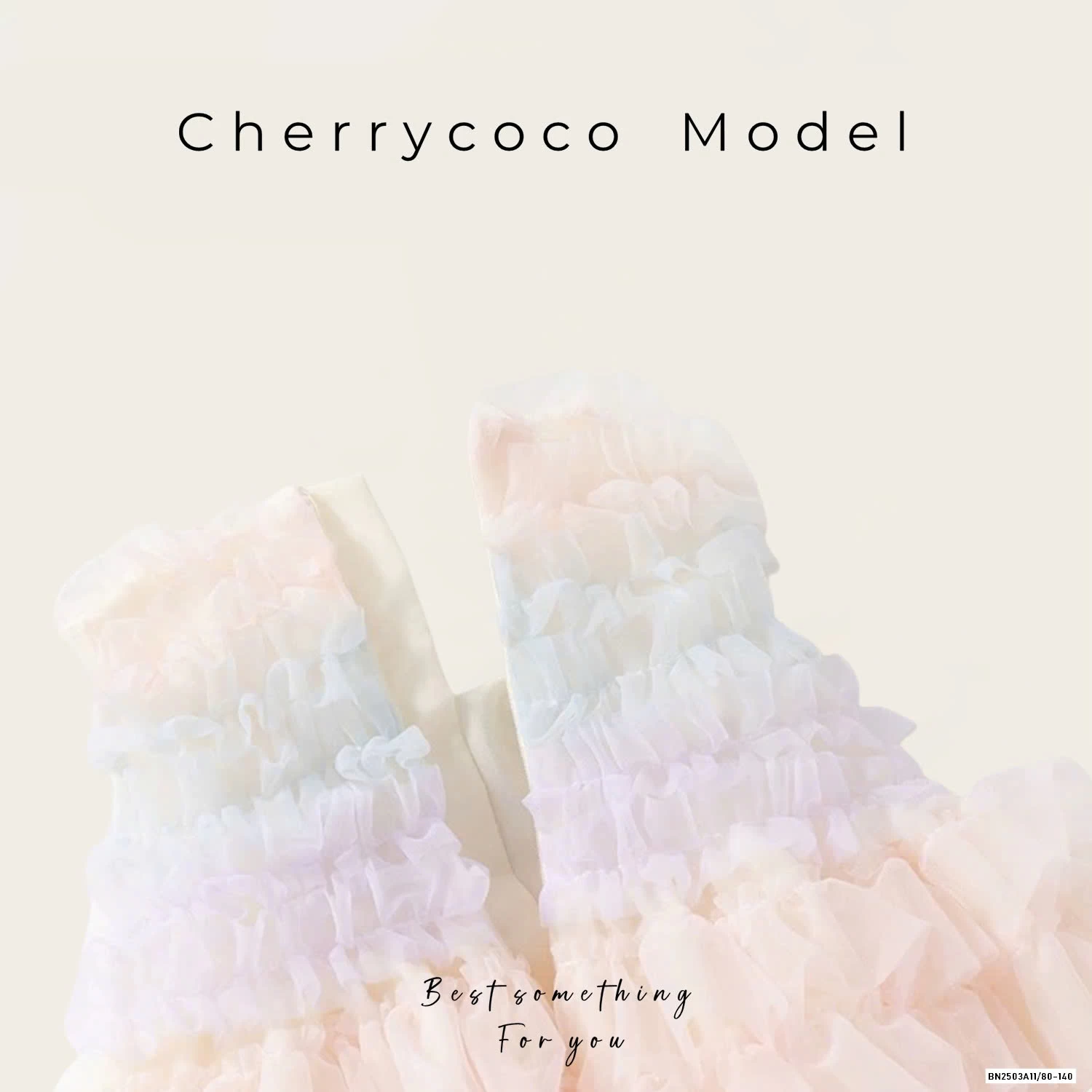 VÁY XÒE TẦNG CHERRY COCO