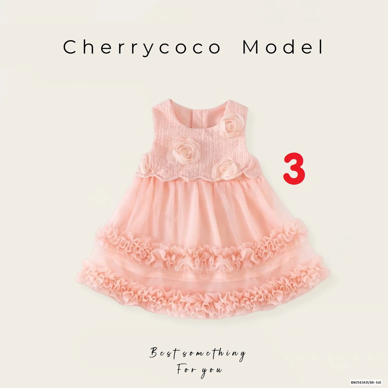 VÁY XÒE TẦNG CHERRY COCO