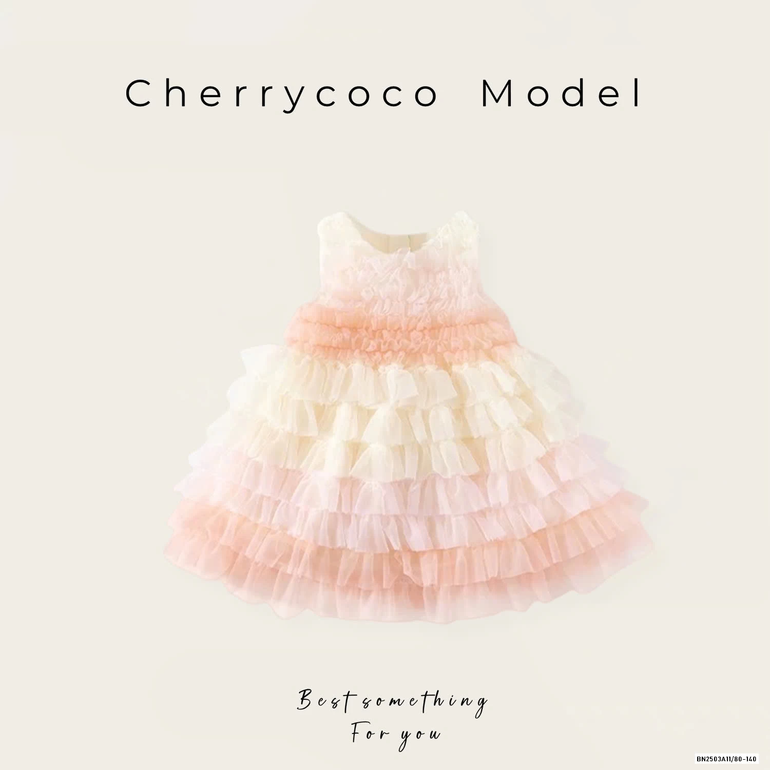 VÁY XÒE TẦNG CHERRY COCO