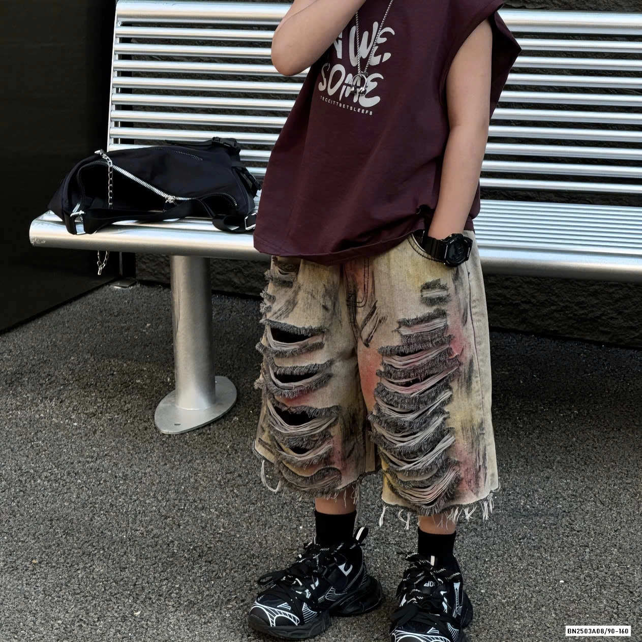 SHORT JEANS RÁCH ĐỘC LẠ