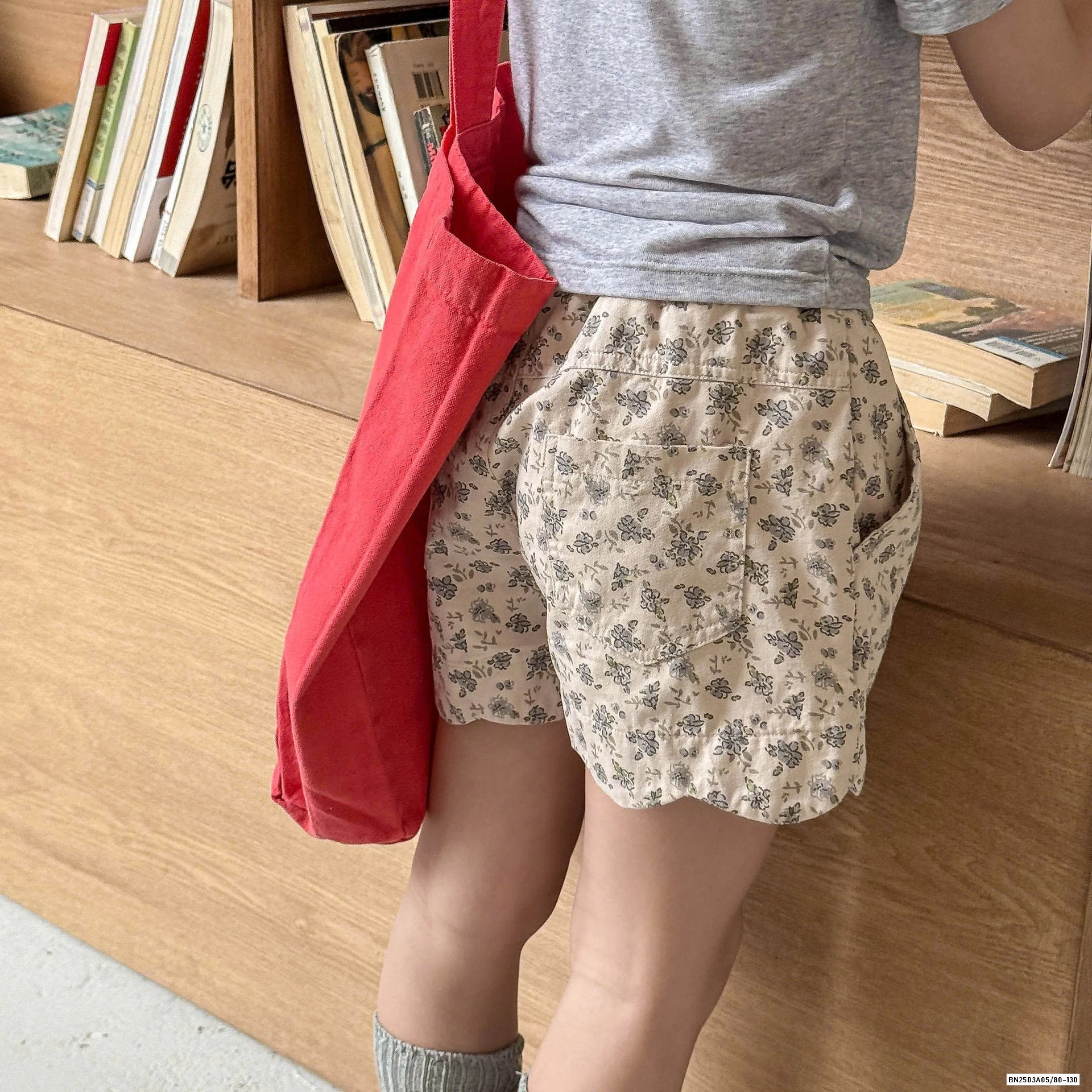 SHORT THÔ VIỀN HOA ADBABY