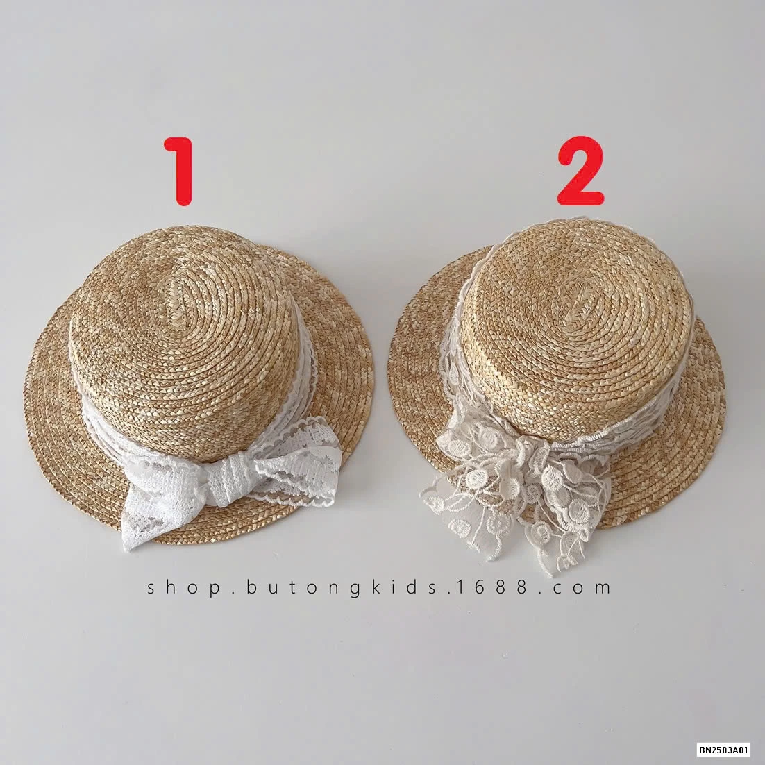 MŨ CÓI CHÓP BẰNG PHỐI REN