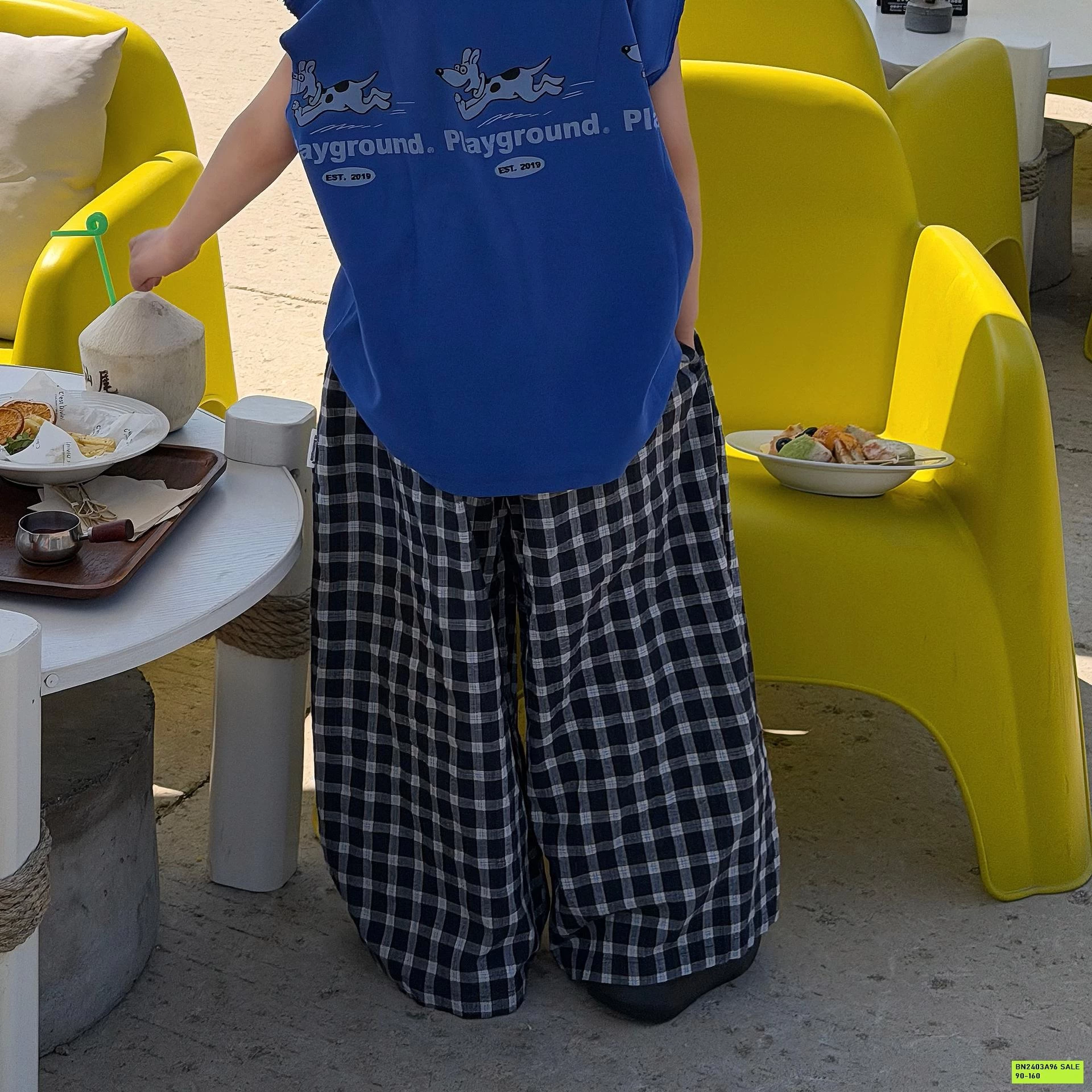 QUẦN ĐŨI SUÔNG CARO FANSHU