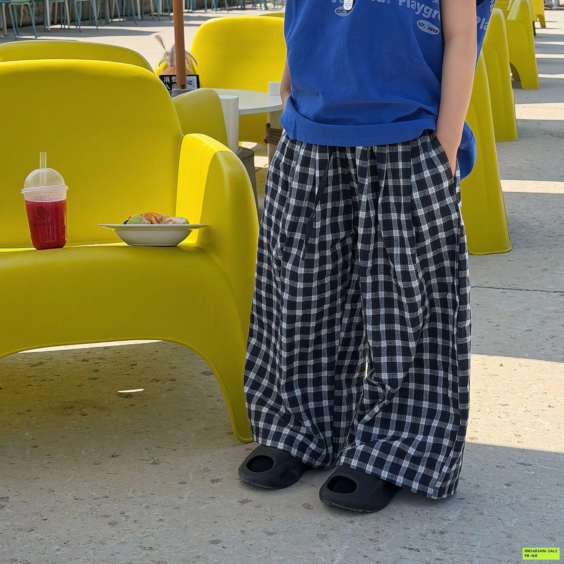 QUẦN ĐŨI SUÔNG CARO FANSHU