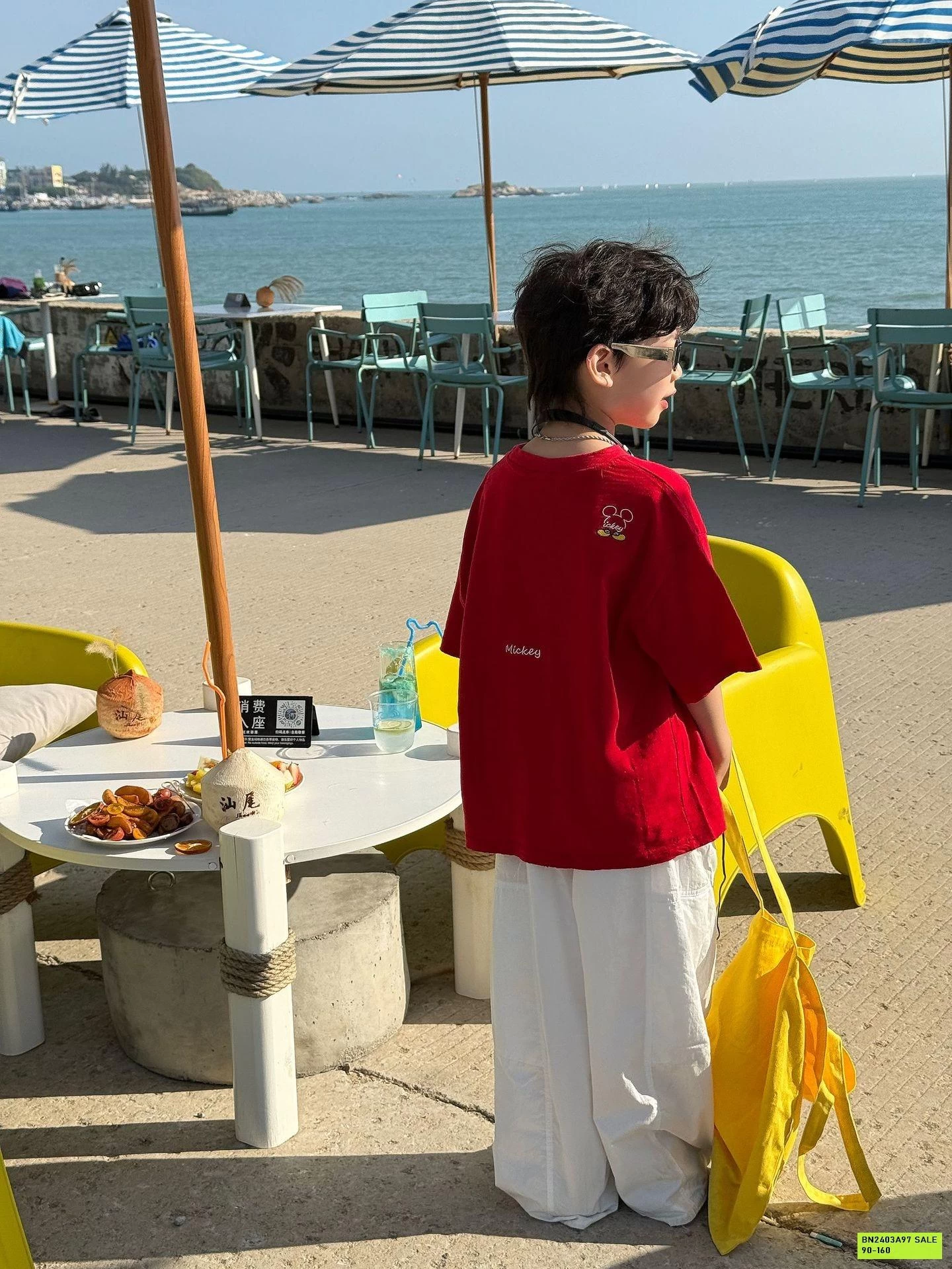 ÁO THUN ĐỎ MICKEY FANSHU