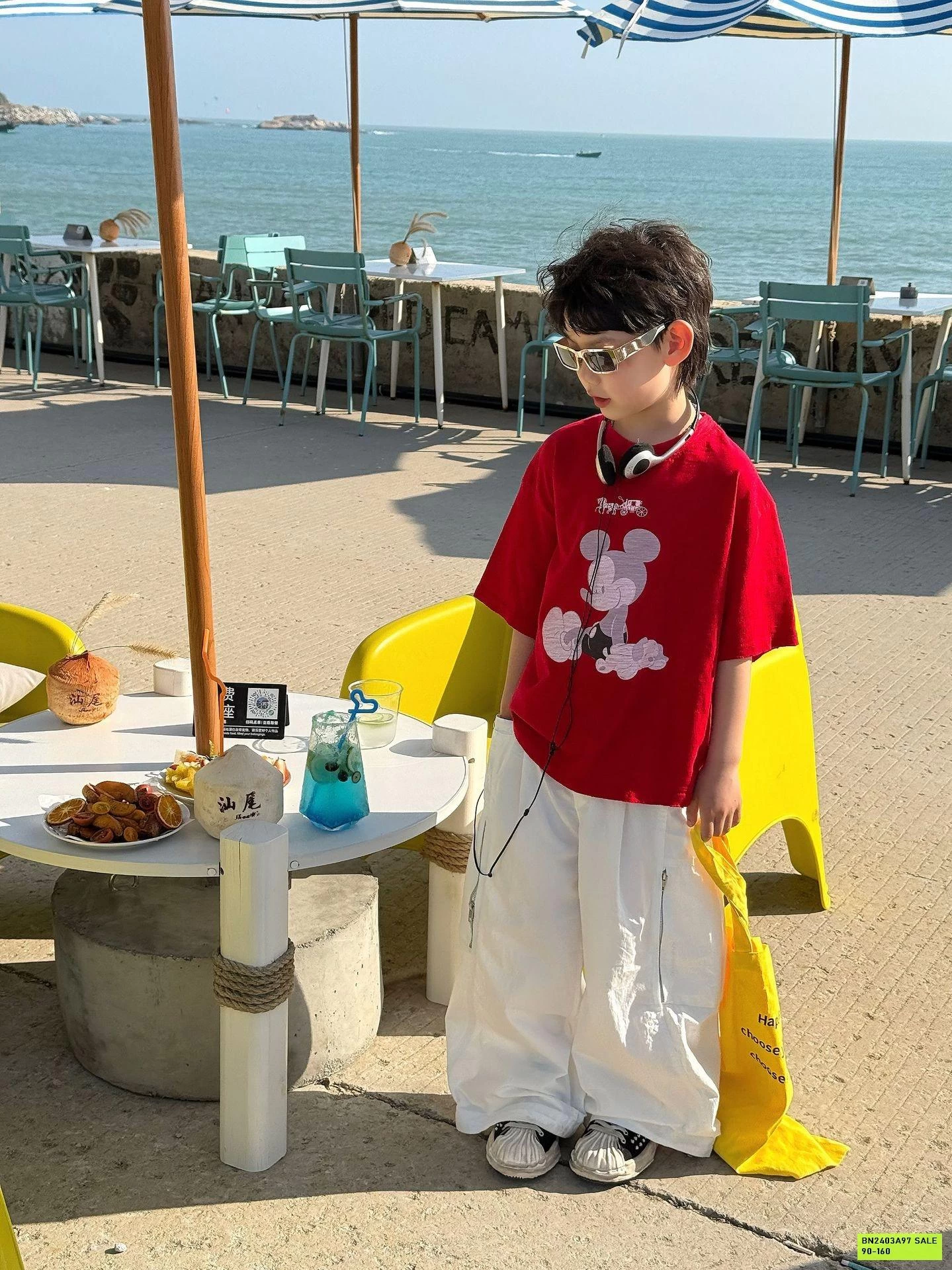 ÁO THUN ĐỎ MICKEY FANSHU