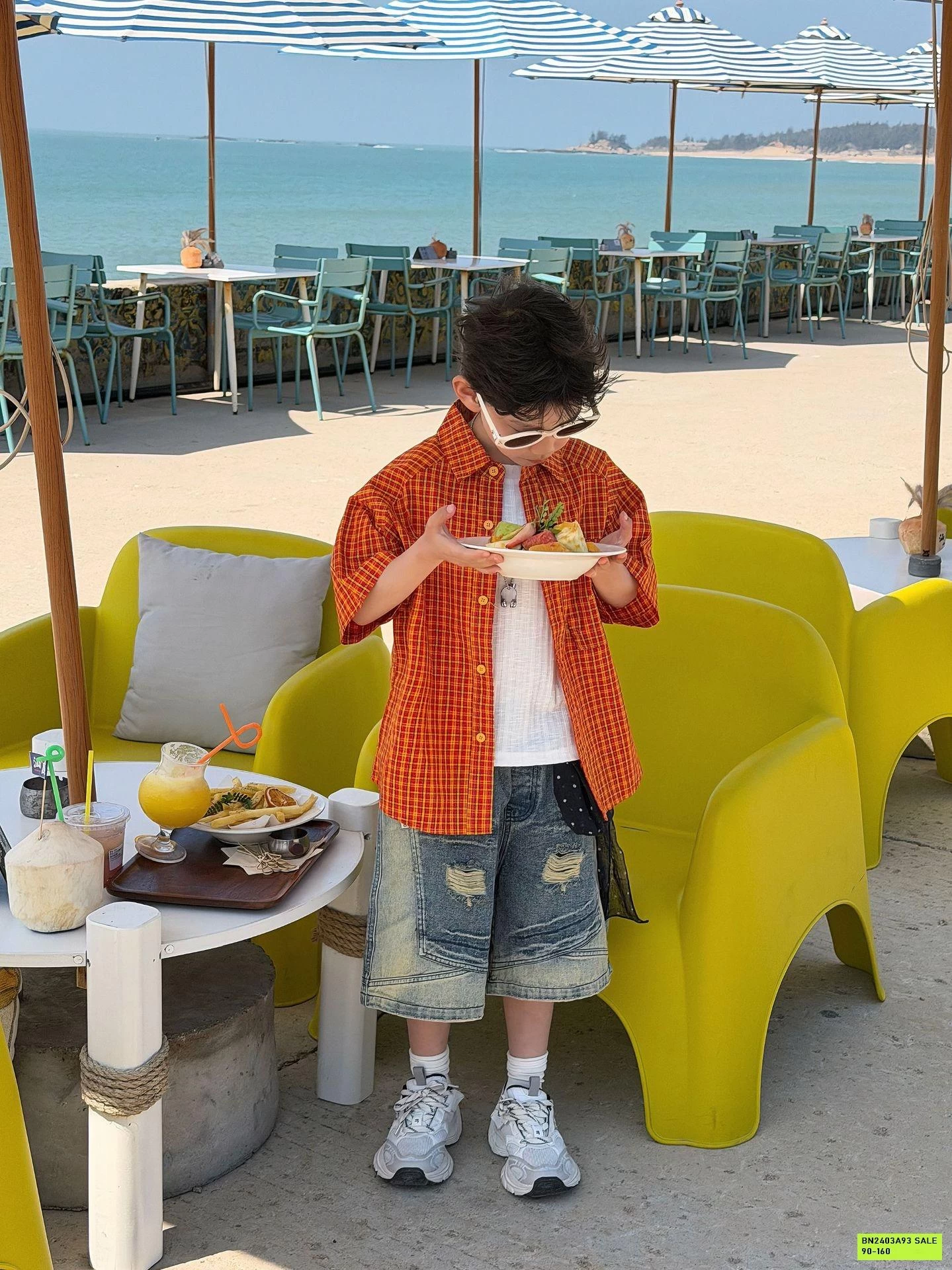 SHORT JEANS XANH CÁ TÍNH FANSHU