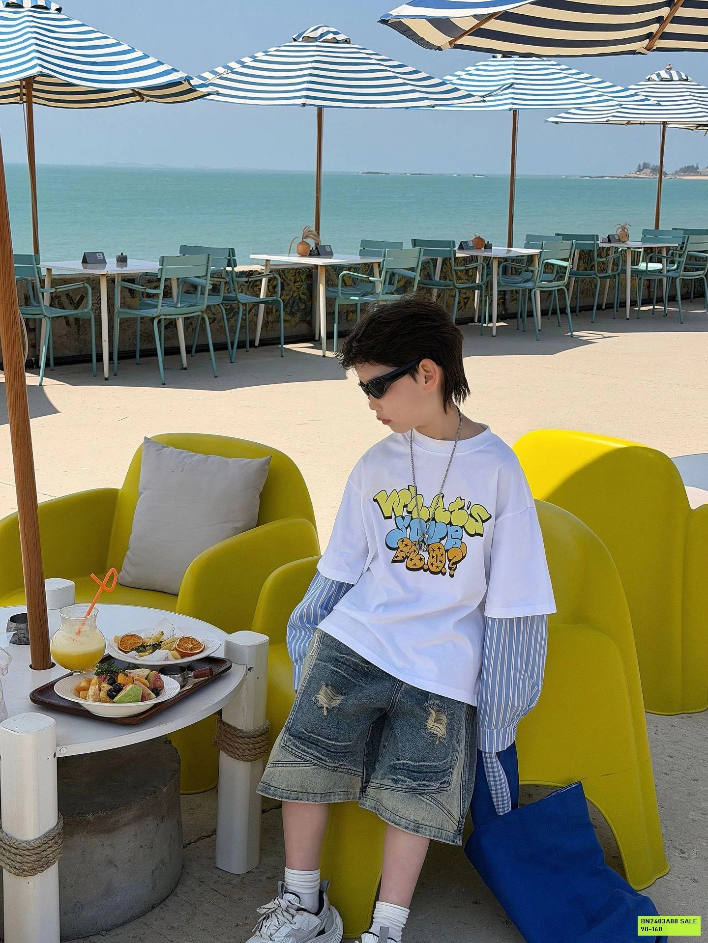 ÁO THUN TAY NỐI SƠ MI GIẢ 2 LỚP FANSHU