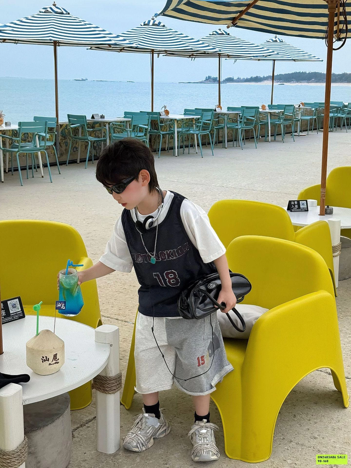 ÁO THUN GIẢ 2 LỚP GILE LƯỚI FANSHU