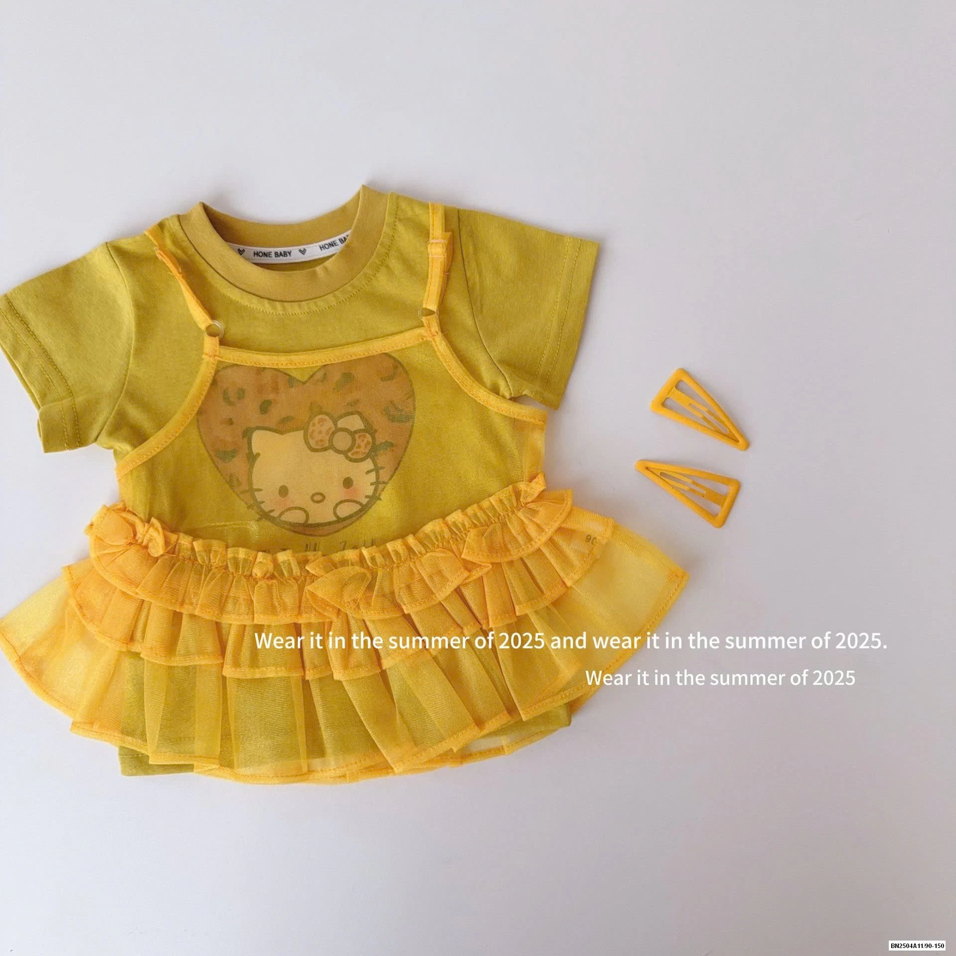 ÁO KITTY BÁNH BÈO 2 CHI TIẾT