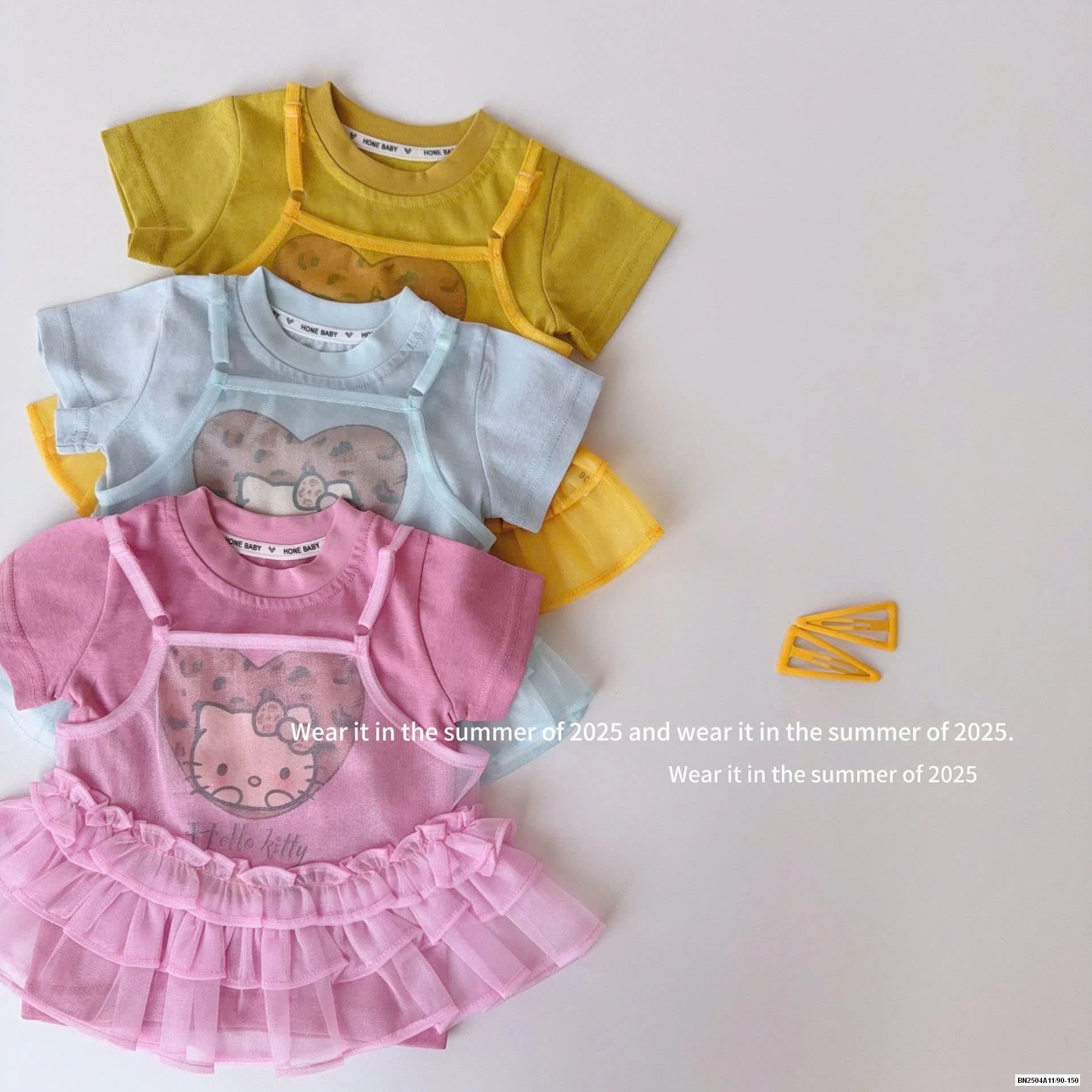 ÁO KITTY BÁNH BÈO 2 CHI TIẾT