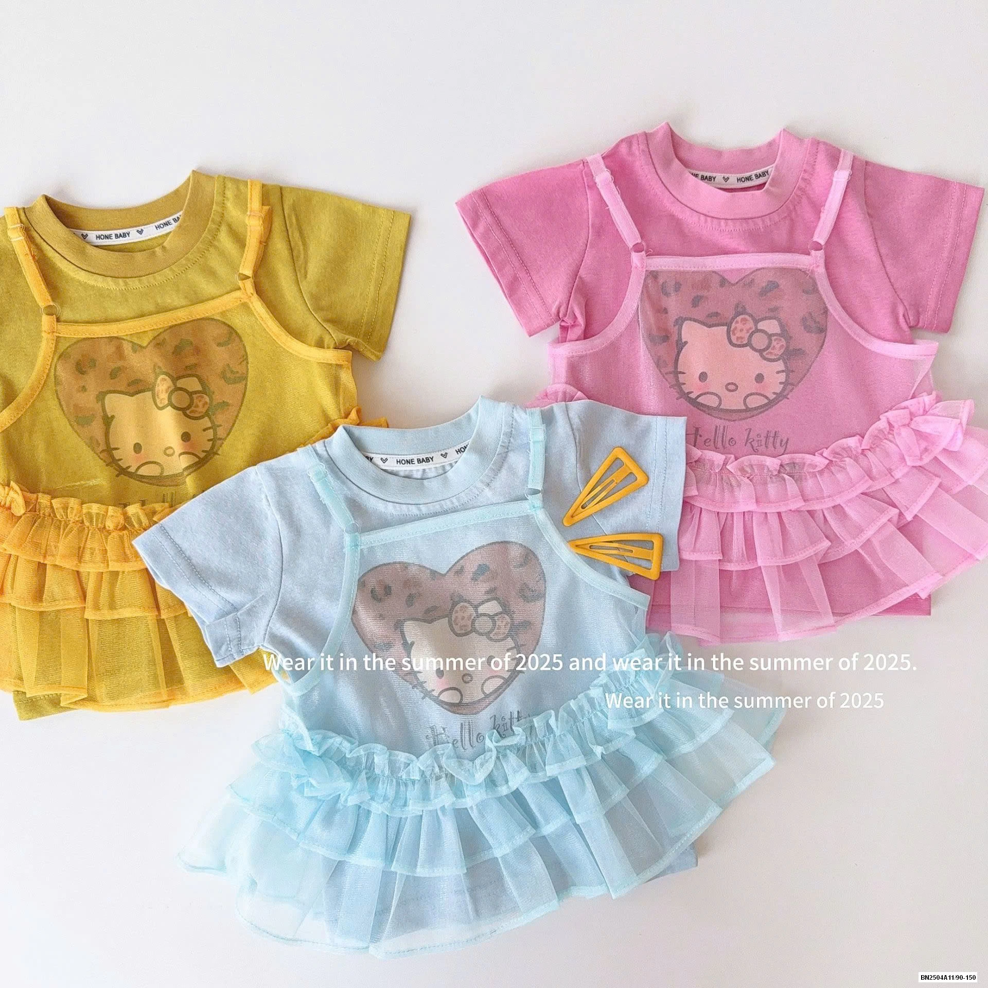 ÁO KITTY BÁNH BÈO 2 CHI TIẾT