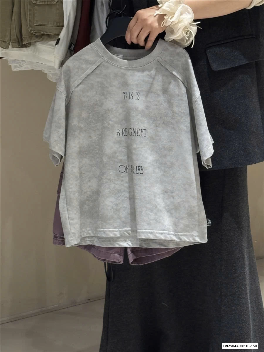 ÁO THUN LOANG IN CHỮ SZ ĐẠI