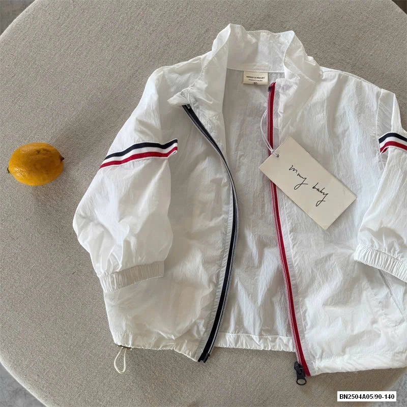 KHOÁC GIÓ MỎNG PHỐI SỌC MMY