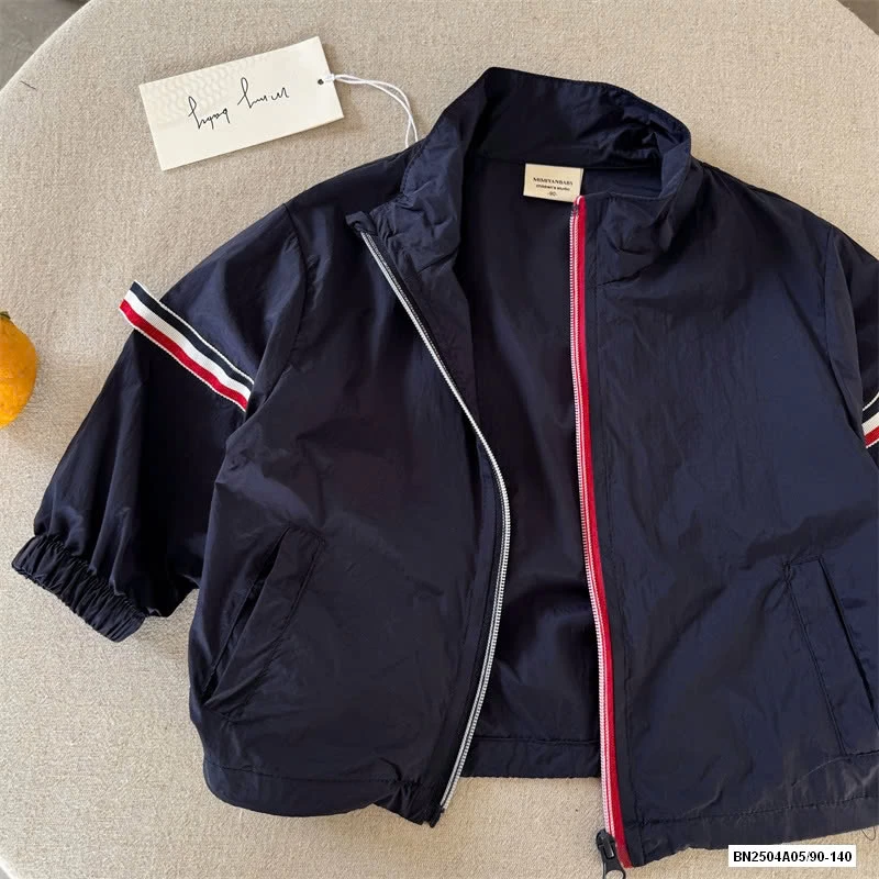 KHOÁC GIÓ MỎNG PHỐI SỌC MMY