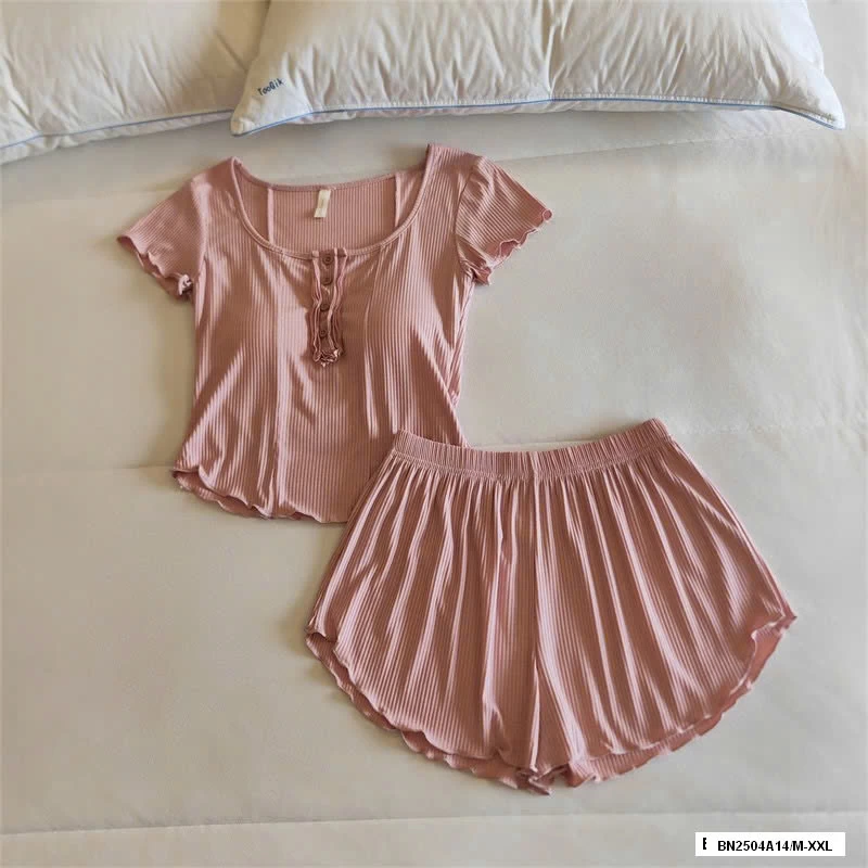 BỘ NGỦ THUN GÂN VIỀN BÈO