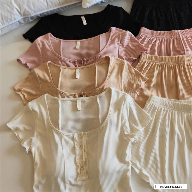 BỘ NGỦ THUN GÂN VIỀN BÈO