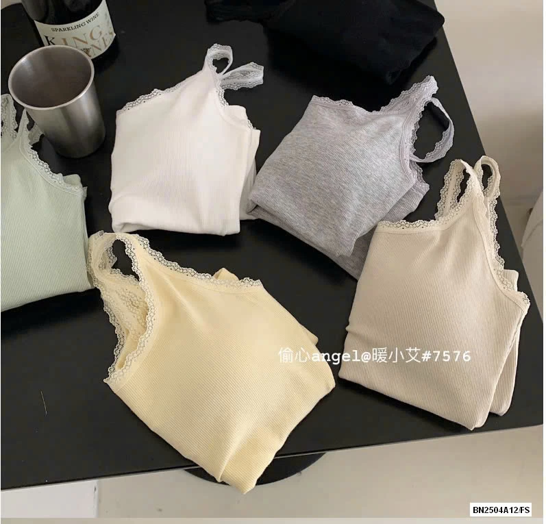 AASO 2 DÂY VIỀN REN KÈM BRA