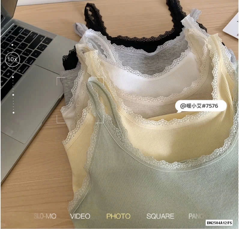 AASO 2 DÂY VIỀN REN KÈM BRA