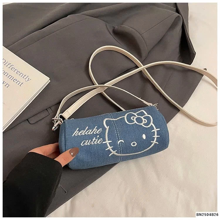 TÚI ĐEO CHÉO TRỐNG DENIM mini