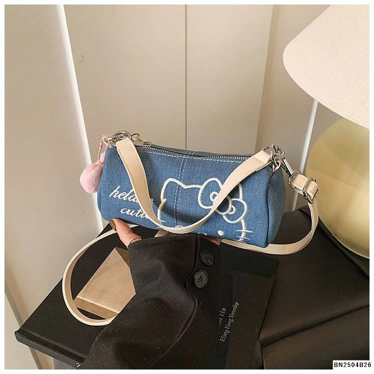TÚI ĐEO CHÉO TRỐNG DENIM mini