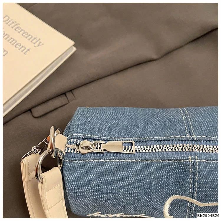 TÚI ĐEO CHÉO TRỐNG DENIM mini