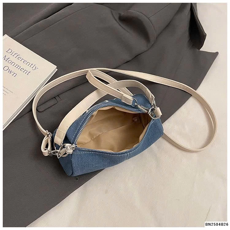 TÚI ĐEO CHÉO TRỐNG DENIM mini