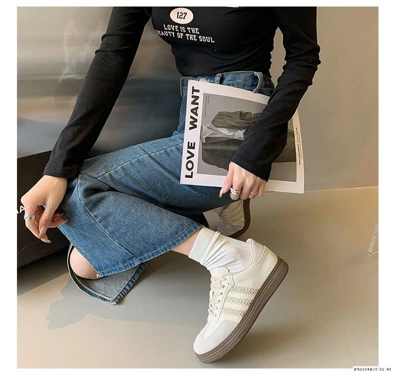 GIÀY THỂ THAO BUỘC DÂY ĐẾ DÀY NỮ