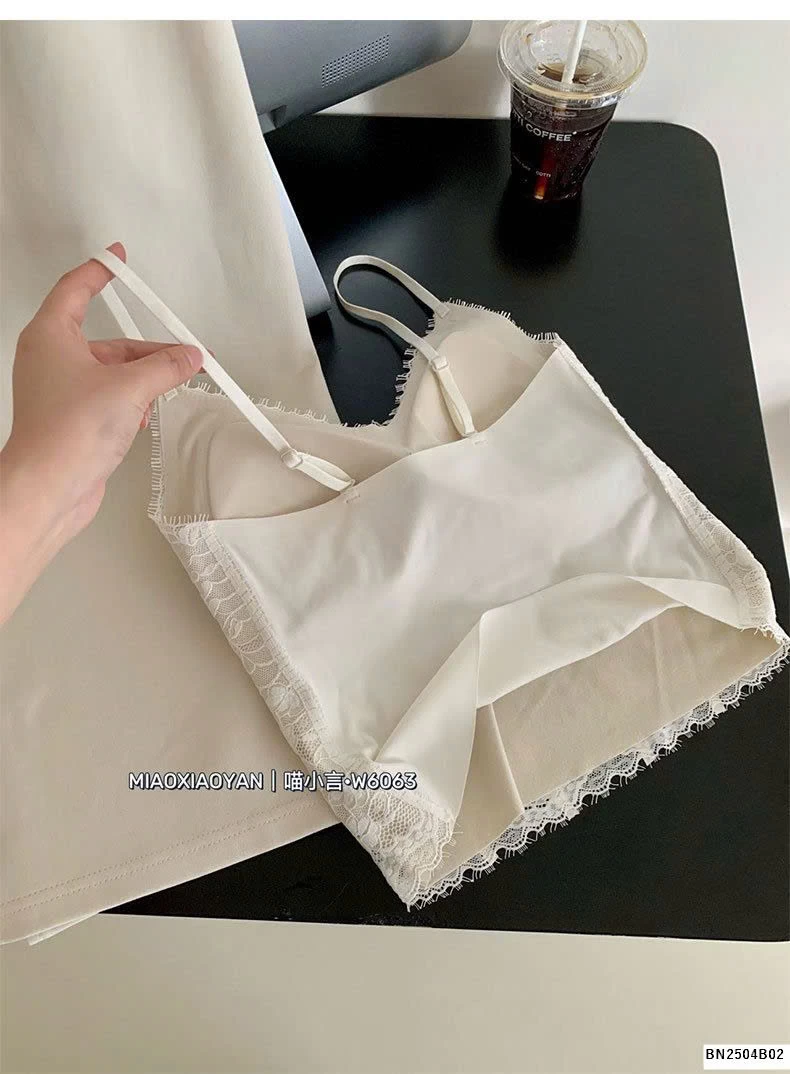 ÁO 2 DÂY REN LIỀN BRA