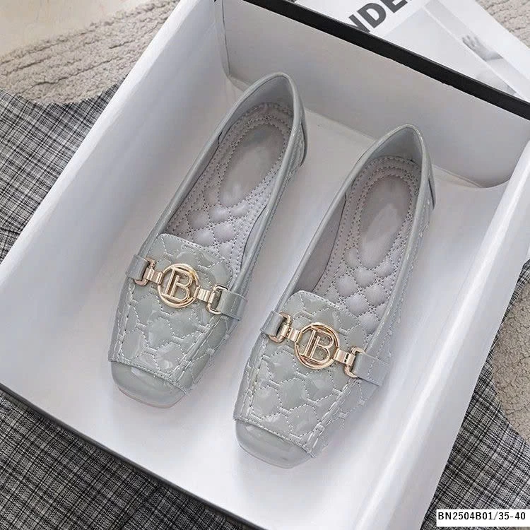 GIÀY BÚP BÊ ĐẾ BỆT CHỮ B