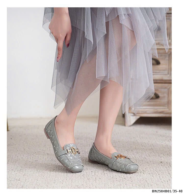 GIÀY BÚP BÊ ĐẾ BỆT CHỮ B