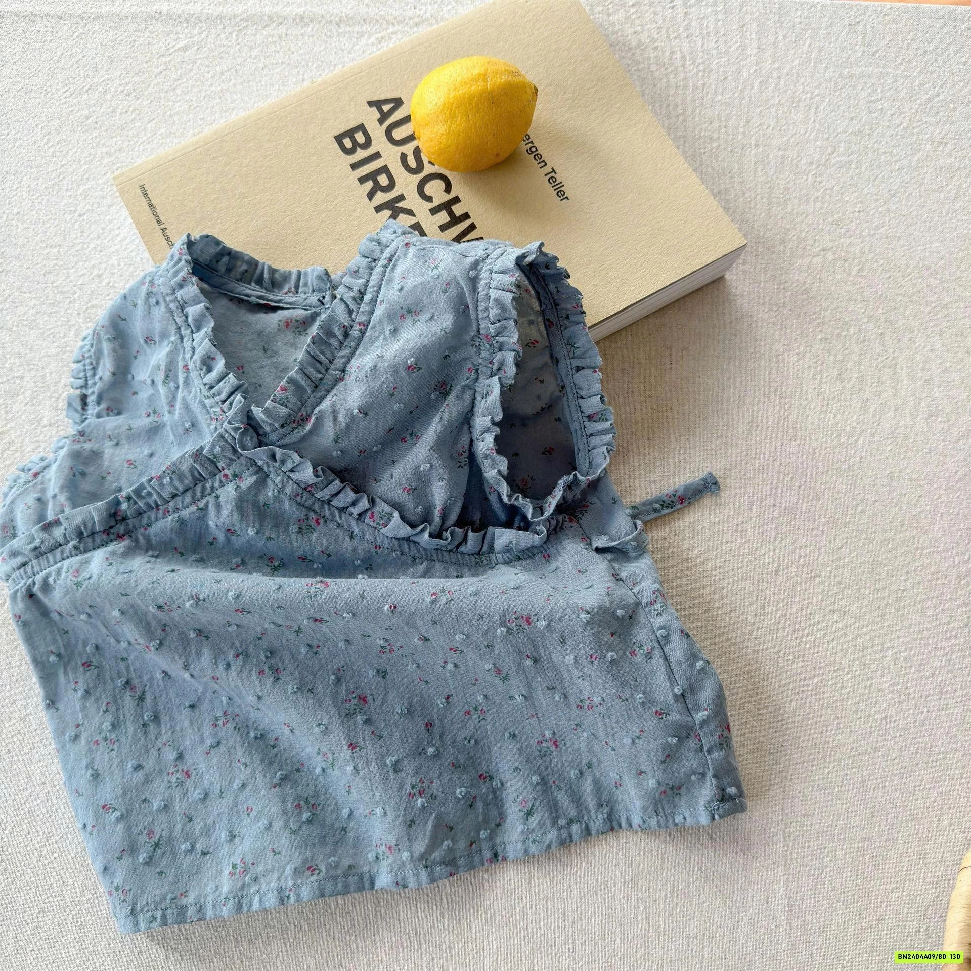 ÁO CỘC TAY HẠT GẠO ADBABY