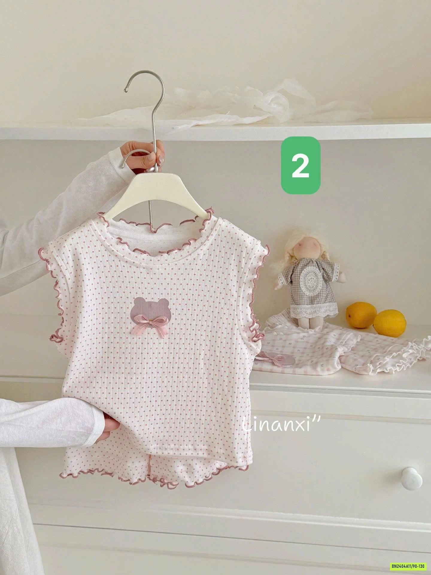 BỘ NGỦ SÁT NÁCH VIỀN BÈO LIANANXI