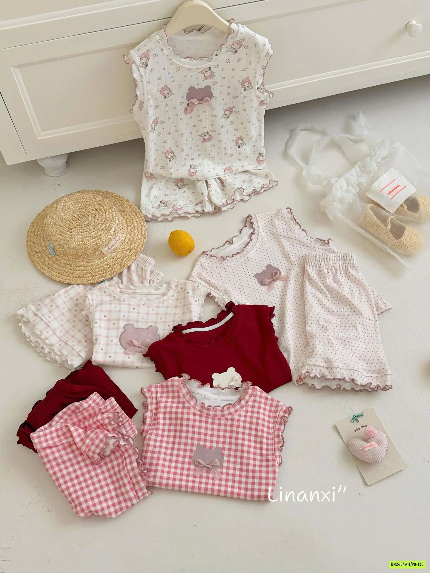 BỘ NGỦ SÁT NÁCH VIỀN BÈO LIANANXI