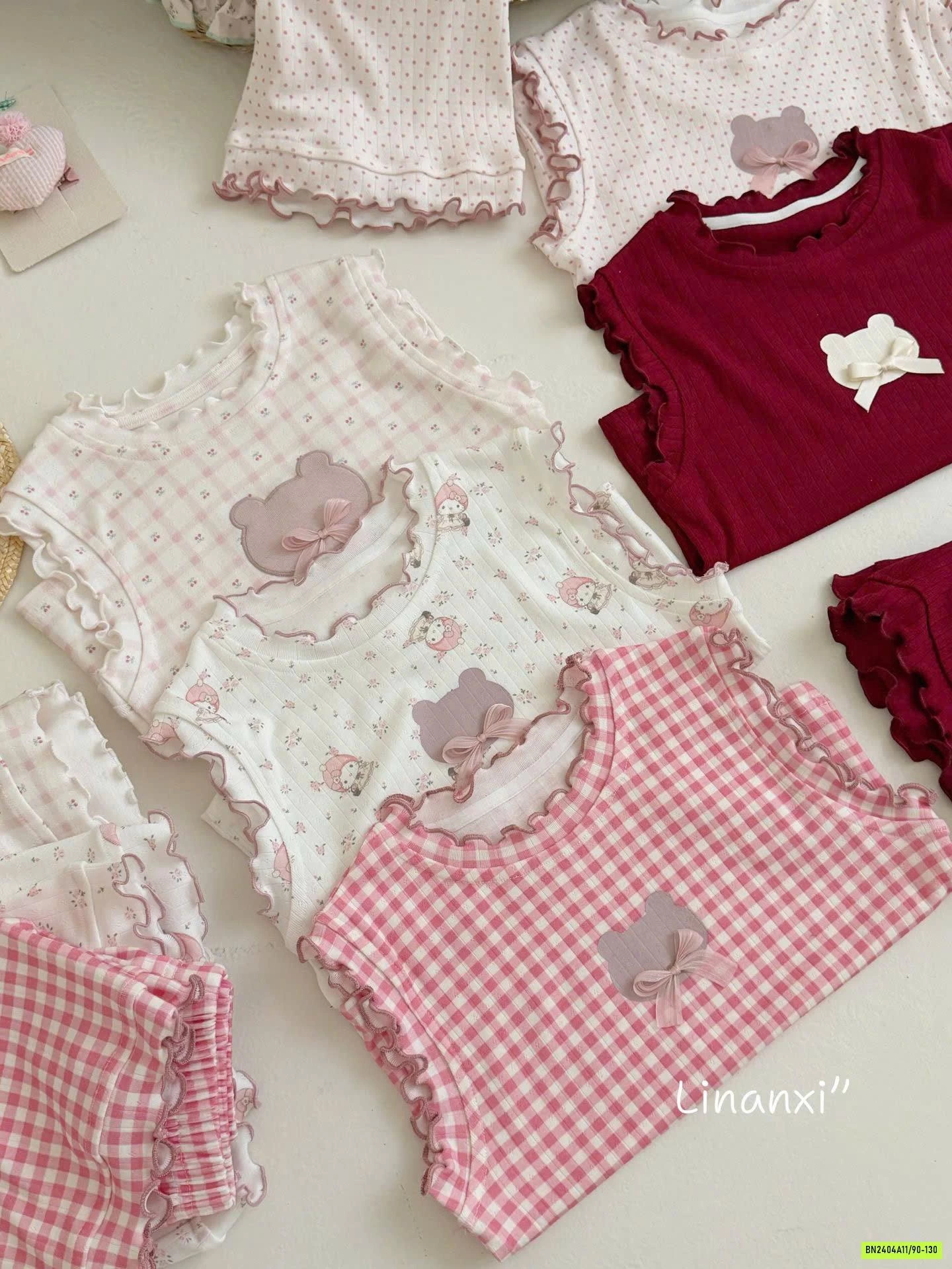 BỘ NGỦ SÁT NÁCH VIỀN BÈO LIANANXI