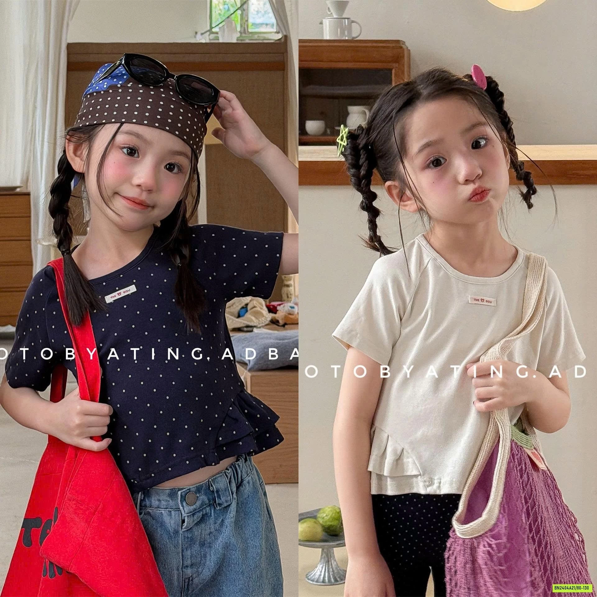 ÁO THUN VẠT BÈO XINH ADBABY