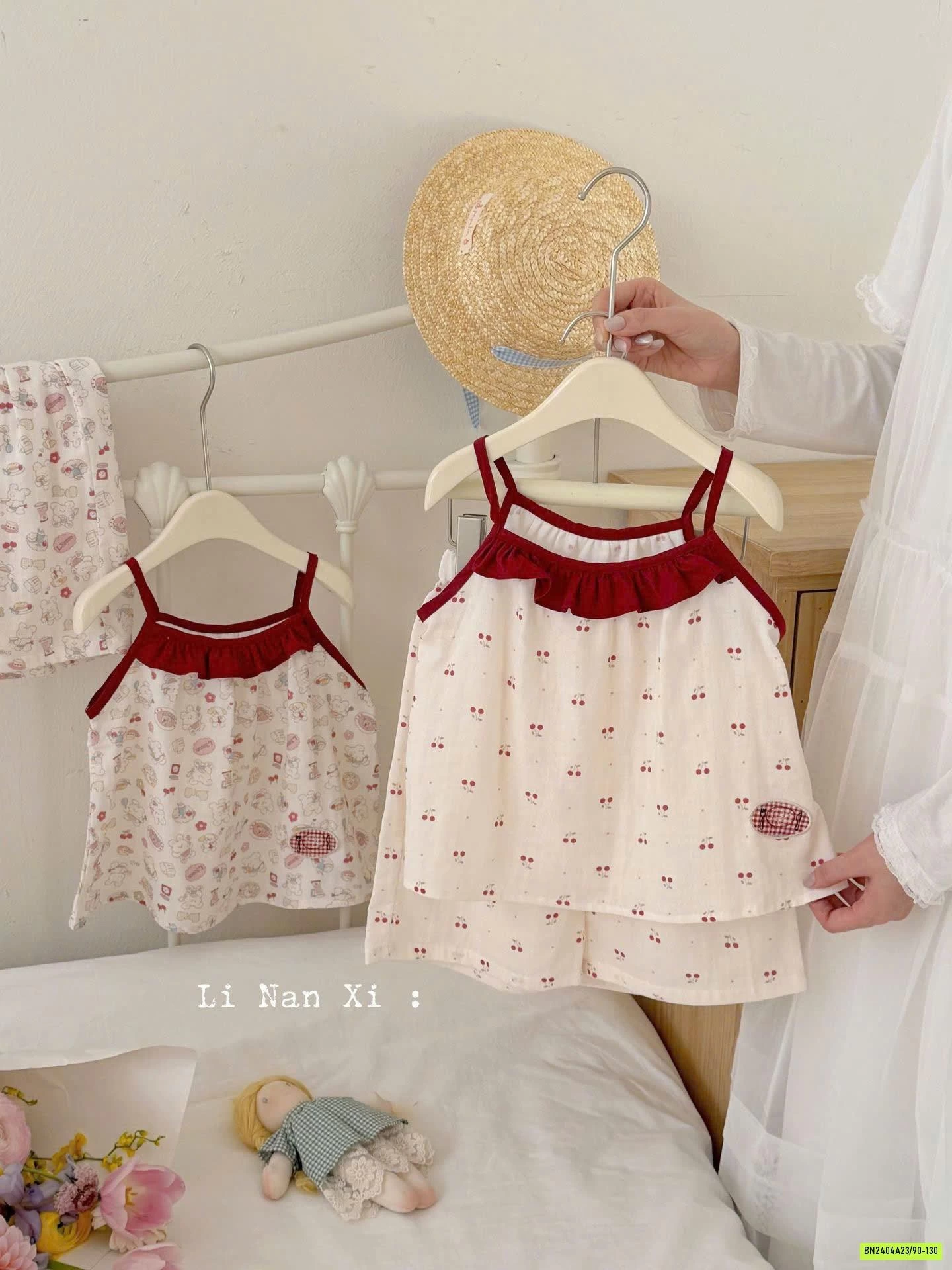 SÉT ĐŨI 2 DÂY PHỐI MÀU LINANXI