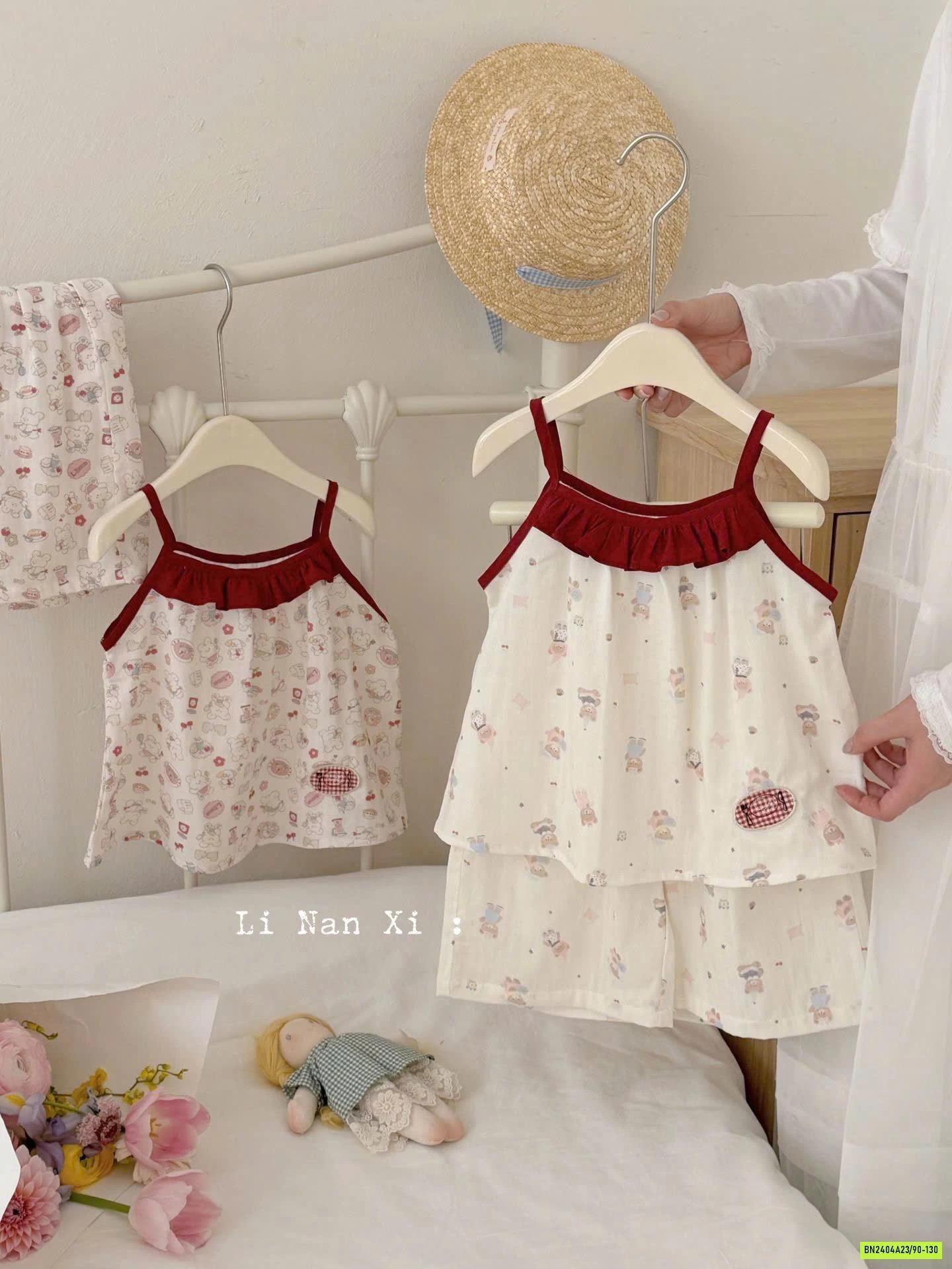 SÉT ĐŨI 2 DÂY PHỐI MÀU LINANXI